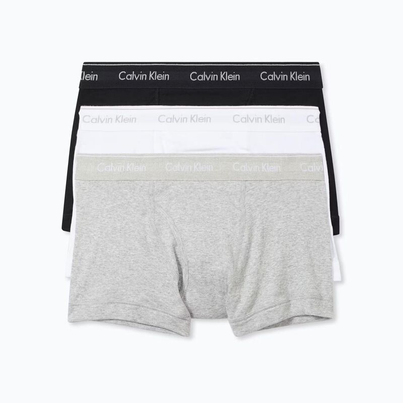 Calvin Klein Cotton Classics Trunks - 3 Pack image number 3